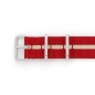 Bracelet Nato Red Cream Line