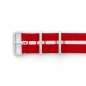 Bracelet Nato Red Arctic Line