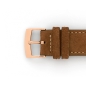 Bracelet Nubuck Sahara Ecrue - PVD